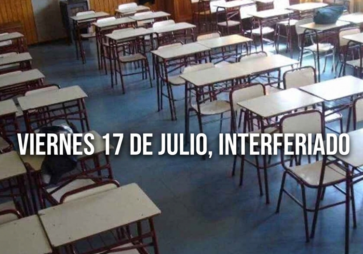 COMUNICADO 10/26: CIRCULAR INTERFERIADO 17 DE JULIO
