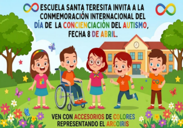 COMUNICADO 07/26:DÍA DE LA CONCIENCIACIÓN DEL AUTISMO, FECHA 8 DE ABRIL