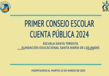 COMUNICADO 04/25: PRIMER CONSEJO ESCOLAR 2025 Y CUENTA PÚBLICA 2024