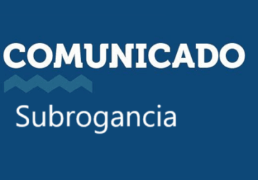 COMUNICADO 06/25: SUBROGANCIA DE DIRECCIÓN